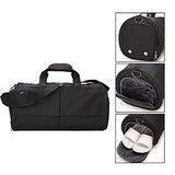 Bison Denim Multipurpose Duffel Bag Weekender Bag Carry On Travel Bag With Strap (Vintage Grey)