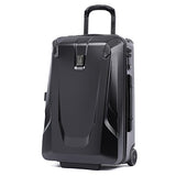Travelpro Luggage Crew 11 22" Carry-on Slim Hardside Rollaboard w/USB Port, Obsidian Black