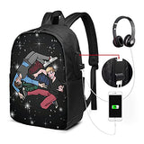 Backpacks Student Sam And Colby School Bag Laptop Backpack With Usb Charging Port