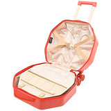 kensie Women's 20" or 2 Piece Gemstone TSA Lock Luggage Set, Red, Inch Carry-On