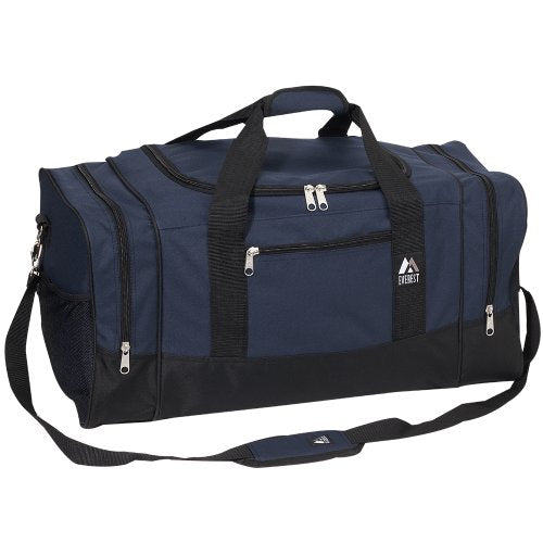 Everest Luggage Sporty Gear Bag, Navy/Black, Navy/Black, One Size