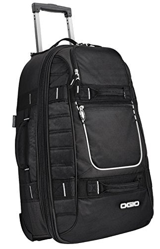Ogio Pull-Through Travel Rolling Suitcase Luggage - Black