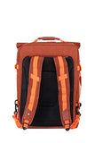 Samsonite Ziproll - Duffle/Backpack Small - Three-Way Board Case Suitcase 55 cm, Burnt orange
