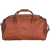 Kenneth Cole Reaction Colombian Leather 20" Carry Duffel Bag, Cognac, One Size