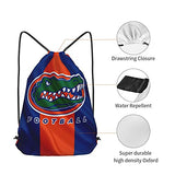 Florida Gators University Drawstring Strap Pack School Backpack String Sack Bag Sports Gym For Men Women