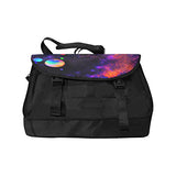 Laptop Shoulder Bag, Galaxy Printed Laptop Bag Oxford fabric
