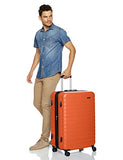 Amazonbasics Hardside Spinner Luggage -  28-Inch, Orange