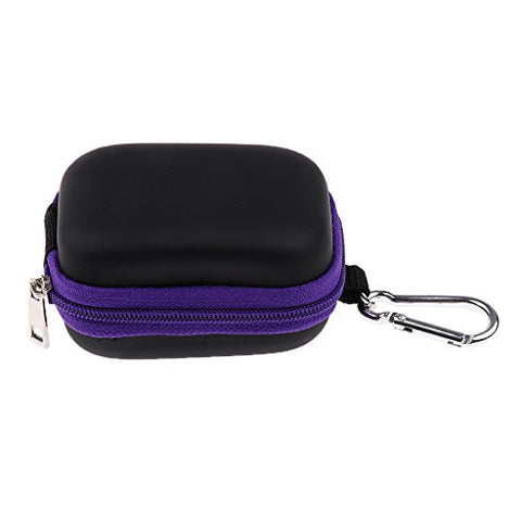 Baoblaze Mini Zipper Essential Oil Bag Travel Carrier Carrying Storage Case 6 Pieces 5ml Bottles