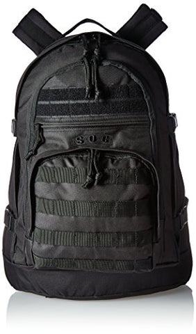 Sandpiper of California Three Day Pass Backpack (Black, 20x14.5x8.5-Inch)