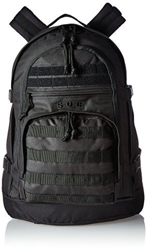 Sandpiper of California Three Day Pass Backpack (Black, 20x14.5x8.5-Inch)