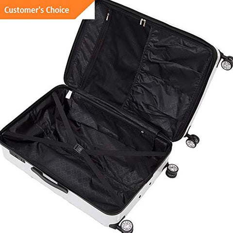 Sandover Kathy Ireland Yasmine 29 Expandable Hardside Spinner Hardside Checked NEW | Model LGGG -