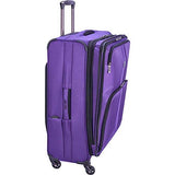 Delsey Luggage Sky Max 25" Expandable Spinner Upright, Black