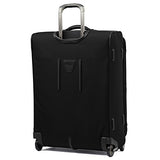 Travelpro Luggage Crew 11 26" Expandable Rollaboard Suitcase w/Suiter, Black