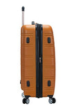 Rockland Abs 28" Expandable Spinner Luggage, Orange