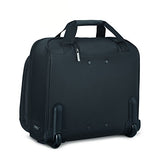 Solo New York Bryant Rolling Laptop Bag. Travel-friendly Rolling Briefcase for Women and Men. Fits up to 17.3 inch laptop. Amazon Exclusive Color Black/Grey