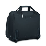 Solo New York Bryant Rolling Laptop Bag. Travel-friendly Rolling Briefcase for Women and Men. Fits up to 17.3 inch laptop. Amazon Exclusive Color Black/Grey