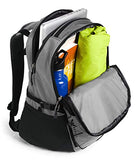 The North Face Borealis Laptop Backpack - Bookbag for Work, School, or Travel, Zinc Grey Dark Heather/TNF Black, One Size