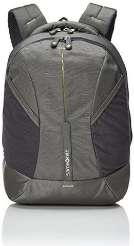 Samsonite 4Mation Backpack Casual Daypack, 39 cm, 21 Liters, Small, Olive/Yellow/ Green