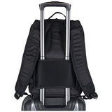 Kenneth Cole Reaction Polyester Dual Compartment 15" Laptop Business Backpack with Techni-Cole RFID, Black One Size