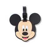 Finex Set of 4 - Mickey Mouse Minnie Mouse Travel Silicone Luggage Tags Bag Tag Adjustable Strap