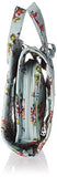 Vera Bradley Iconic Hanging Travel Organizer, Signature Cotton, Water Bouquet