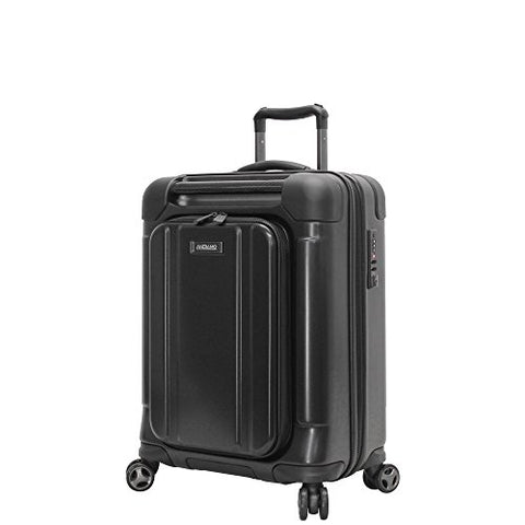 Andiamo Pantera 20" Hardside Carry-On Luggage With Spinner Wheels (20in, Carbon Black)