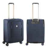 Victorinox Werks Traveler 6.0 Medium Softside Spinner Suitcase, 24-Inch, Blue