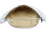 Aibearty Kids Glitter Reversible Sequin Fanny Pack Letter Print Waist Bag