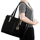 McKleinUSA GLENNA 97555 Black Leather Women's Business Tote
