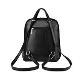 S Kaiko Pu Leather Backpack Casual Daypacks School Backpack For Women Rucksack Travel Backpack