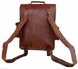 Leather Backpack Rucksack Vintage Bag Leather Handmade Vintage Style College Bag