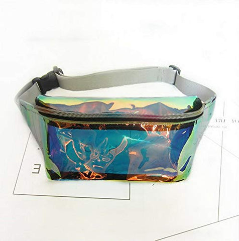 Mikash Unisex Sport Bum Bag Fanny Pack Pouch Travel Waist Money Belt Zip Wallet Purse | Model