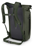 Osprey Transporter Roll Top Laptop Backpack, Haybale Green, One Size