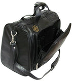 Amerileather Leather Two Piece Set Traveler (Black)