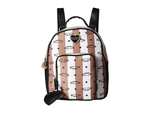 Betsey Johnson Winged Heart Sand Backpack