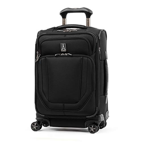 Travelpro Crew Versapack Global Carry-on Exp Spinner, Jet Black