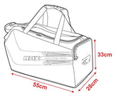 RDX Large Power Pack Duffle Gym Bag Carryon Travel Gym and Sports Equipment | Green Black