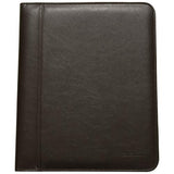 Ben Sherman 12" Faux Leather Bifold Writing Pad, Brown