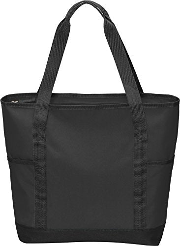 Zuzify Go-Getter Tote Bag. Tb0341 Os Black / Black