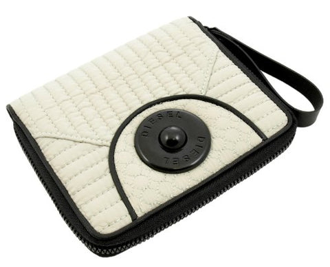 Diesel Münzbörse 00XB91PR457T8027 Coin Pouch, 24 cm, White (Weiß)