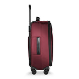 Briggs & Riley Transcend-Softside Carry-On Spinner Luggage, Merlot, 22-Inch
