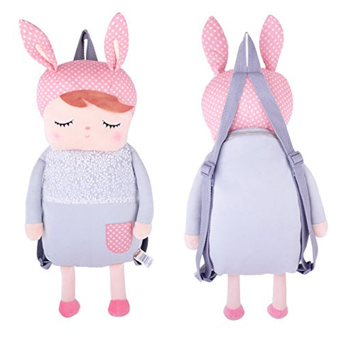 Me Too Plush Bunny Kid'S Backpack School Cartoon Shoulder Bags Easter Gifts 16''