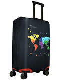 Spandex Luggage Cover For Travel- Hojax Suitcase Cover Protector For Rimova Delsey Fit 26-28 Inch