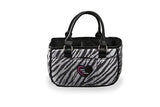 Zebra Sequin Ice Skating Bag Tennis Gym And Ballet Girls Athletic Bag