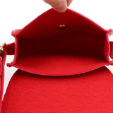 Kids Girls Soft Leather Shoulder Purse with Tassel Mini Crossbody Bag