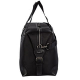 Bugatti Isle Of Man Carry-On Size 19" Duffel Luggage With Leather Trim Black