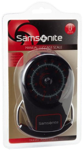Samsonite Luggage Manual Luggage Scale, Red/Black, One Size