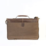 Boconi Bryant Lte Leather Brokers Bag, 15" Laptop Briefcase In Brown