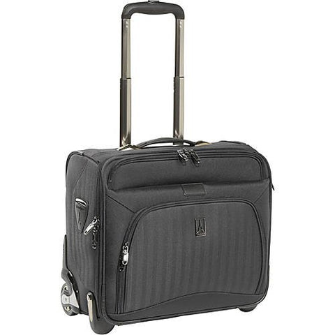 Travelpro Luggage Platinum Deluxe Rolling Tote With Computer Sleeve, Black, One Size