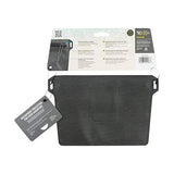 Nite Ize Runoff Waterproof Pocket, Slim Waterproof Wallet for Passports, Phones, and More. Tough Trusted Protection for Water Sports and Adventure Travel, Black